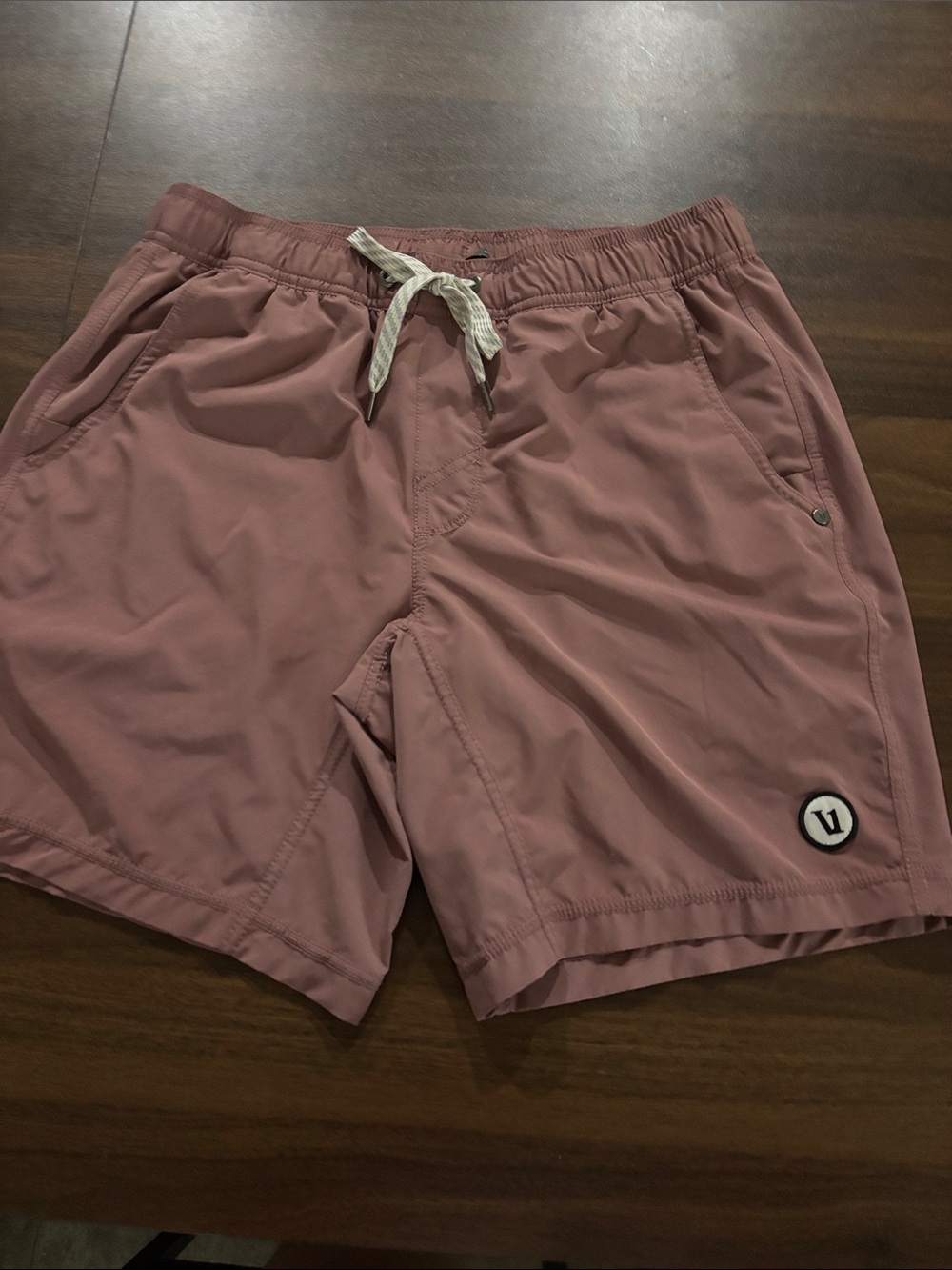 Vuori Men's Rose Swim Hybrids with Drawstring